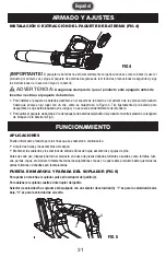 Предварительный просмотр 31 страницы PowerSmith PBL120J Operator'S Manual