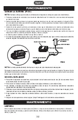 Предварительный просмотр 32 страницы PowerSmith PBL120J Operator'S Manual