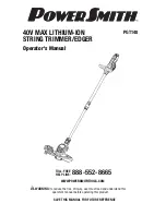 Предварительный просмотр 1 страницы PowerSmith PGT140 Operator'S Manual