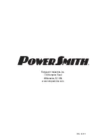 Preview for 48 page of PowerSmith PGT140 Operator'S Manual