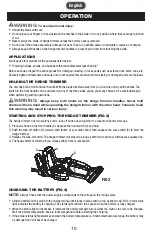 Предварительный просмотр 10 страницы PowerSmith PHT120 Operator'S Manual