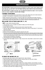 Preview for 14 page of PowerSmith PLM14021H Operator'S Manual