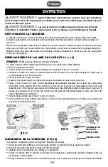 Preview for 34 page of PowerSmith PLM14021H Operator'S Manual