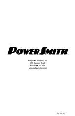 Preview for 60 page of PowerSmith PLM14021H Operator'S Manual