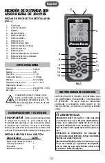 Предварительный просмотр 12 страницы PowerSmith PLM325 Operator'S Manual