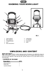 Preview for 3 page of PowerSmith PWL1115BS Operator'S Manual