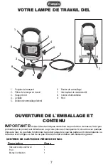 Preview for 7 page of PowerSmith PWL1115BS Operator'S Manual