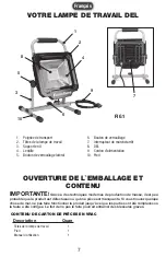 Предварительный просмотр 7 страницы PowerSmith PWL1136BS Operator'S Manual