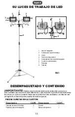 Preview for 13 page of PowerSmith PWL2060TS Operator'S Manual