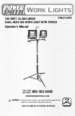 PowerSmith PWL21100TS Operator'S Manual preview