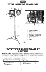 Preview for 8 page of PowerSmith PWL21100TS Operator'S Manual