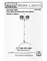 Preview for 1 page of PowerSmith PWL2160TS Operator'S Manual