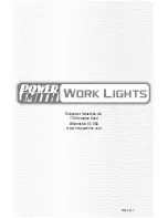 Preview for 16 page of PowerSmith PWLR1110F Operator'S Manual