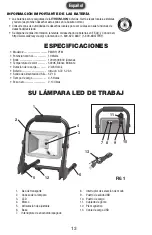 Preview for 13 page of PowerSmith PWLR112FM Operator'S Manual