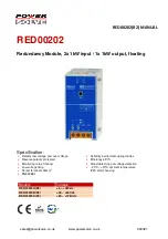 Powersolve RED00202A Manual preview