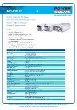 Powersolve RKW Series Manual preview