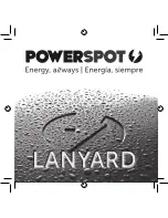 Powerspot Lanyard User Manual предпросмотр