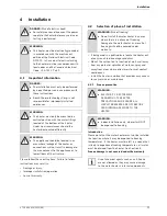 Preview for 11 page of PowerStar AE 115 Installation Manual And Operating Instructions