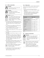 Preview for 13 page of PowerStar AE 115 Installation Manual And Operating Instructions