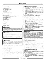 Preview for 8 page of PowerStroke PS80903A Operator'S Manual