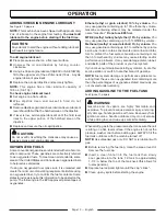 Preview for 10 page of PowerStroke PS80903A Operator'S Manual