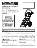 PowerStroke PS80943 Operator'S Manual предпросмотр