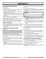 Предварительный просмотр 19 страницы PowerStroke PS80944 Operator'S Manual