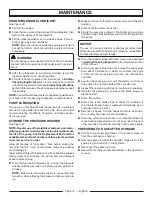 Предварительный просмотр 19 страницы PowerStroke PS80945A Operator'S Manual