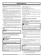 Preview for 19 page of PowerStroke PS8C310E Operator'S Manual