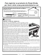 Preview for 25 page of PowerStroke PS903250 Series Operator'S Manual