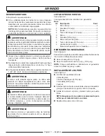 Preview for 52 page of PowerStroke PS903500 Series Operator'S Manual