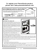 Preview for 6 page of PowerStroke PSi2000B Series Operator'S Manual