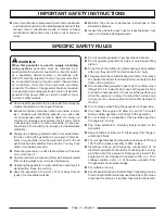 Preview for 8 page of PowerStroke PSi2000B Series Operator'S Manual