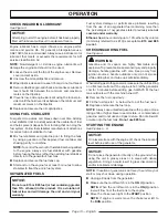 Preview for 17 page of PowerStroke PSi2000B Series Operator'S Manual