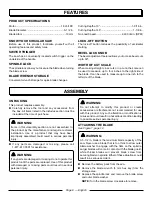 Preview for 6 page of PowerStroke PSL18CS Operator'S Manual