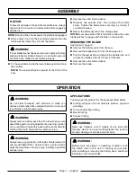 Preview for 7 page of PowerStroke PSL18CS Operator'S Manual