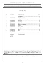 Предварительный просмотр 3 страницы PowerStroke PSL1OS01 Repair Sheet