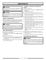 Preview for 13 page of PowerStroke PSL1PS11 Operator'S Manual