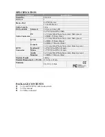 Preview for 2 page of PowerSync CS-912S User Manual