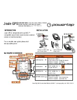 PowerTap Joule GPS Quick Start Manual preview