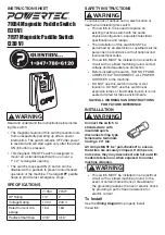 Preview for 1 page of PowerTec 71054 Instruction Sheet