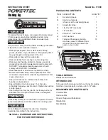 PowerTec 71399 Instruction Sheet preview