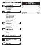 Preview for 2 page of PowerTec BGSS801 Owner'S Manual