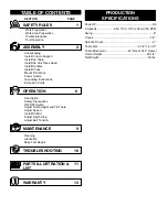 Предварительный просмотр 2 страницы PowerTec DP800 Owner'S Manual