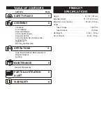 Preview for 2 page of PowerTec MT4000 Owner'S Manual