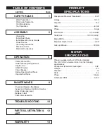 Preview for 2 page of PowerTec PL1251 Owner'S Manual