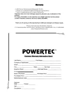 Preview for 11 page of PowerTec WB-FT11 Manual