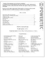 Preview for 2 page of PowerTec WB-FT14 Manual