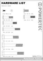 Предварительный просмотр 6 страницы PowerTec WB-FT14 Manual