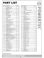 Preview for 8 page of PowerTec WB-MS14 Manual